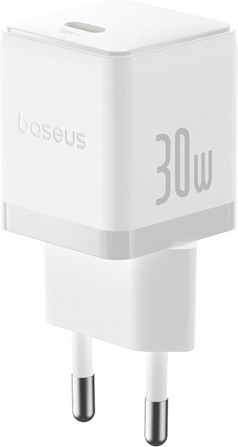 Baseus Palm Netzladegerät 30W mit 1 x USB-C in Weiß - Bild 1