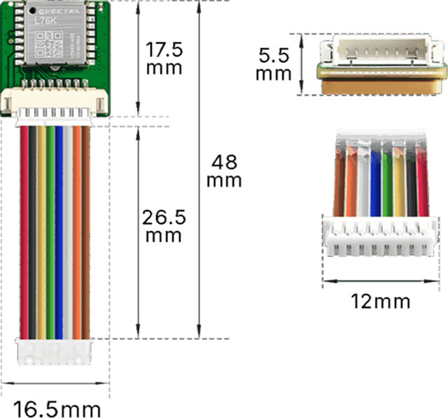 Heltec WiFi LoRa 32 V4 T114 V2 L76K GNSS-Modul für Meshtastic IoT-Projekte mit GPS und Multi-Sternbild-Unterstützung - Bild 1