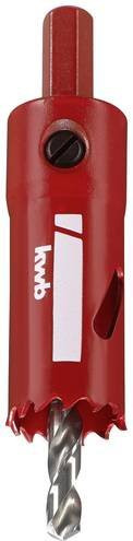 KWB Lochsäge HSS Durchmesser: 22 mm, Farbe: Rot - Bild 1