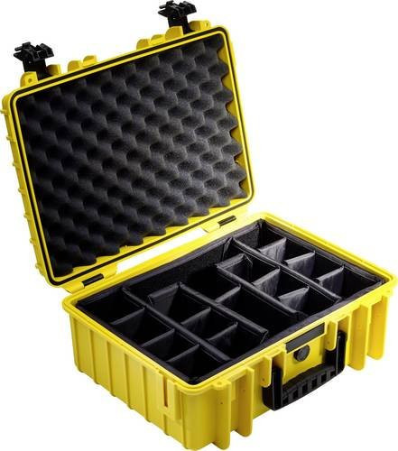 B&W International outdoor.cases Typ 5000 Kamerakoffer Wasserdicht Gelb - Bild 1