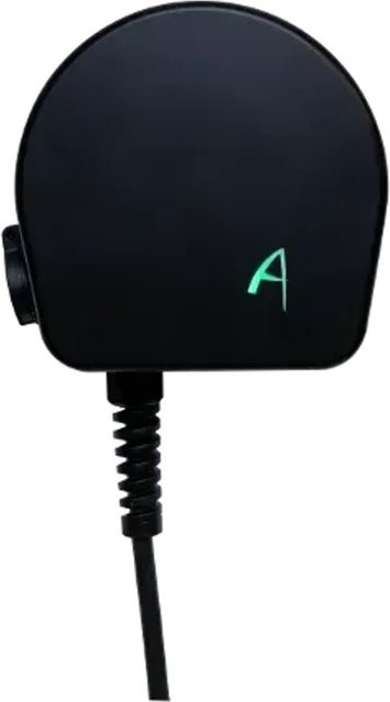 Alphatec Wallbox Mini 11 kW mit 5 m Kabel, Schukosteckdose und RFID, Schwarz - Bild 1