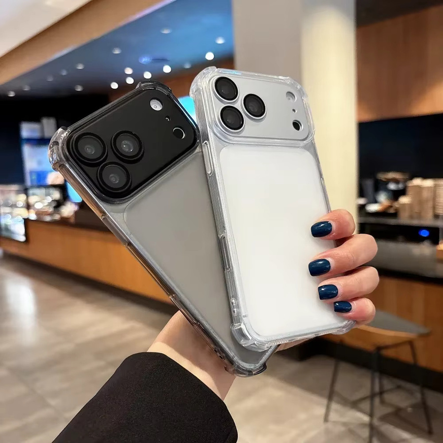 Luxuriöse TPU-Hülle für Apple iPhone mit abnehmbarem Linsenschutz in Purple - Bild 1