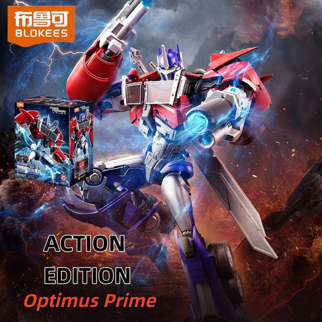 Blokees Transformers Optimus Prime Action Edition, Bewegliche Figur - Bild 1