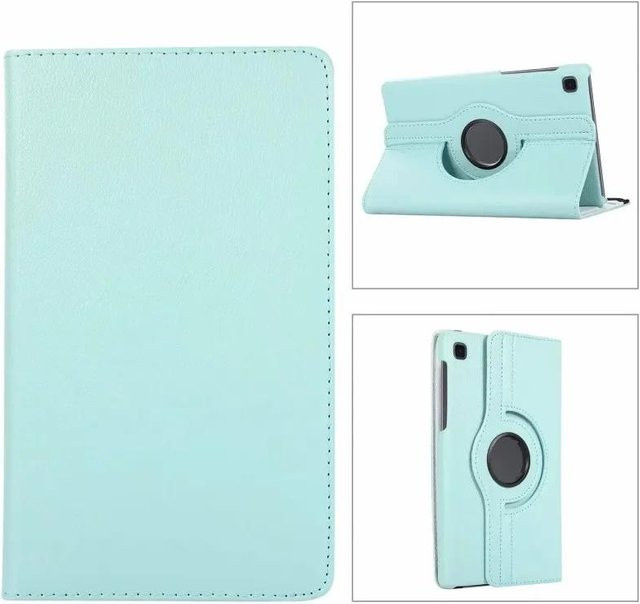 Samsung Galaxy Tab S6 Lite 10.4 Schutzhülle mit 360-Grad-Drehständer in Himmelblau für SM-P610 P620 P613 - Bild 1