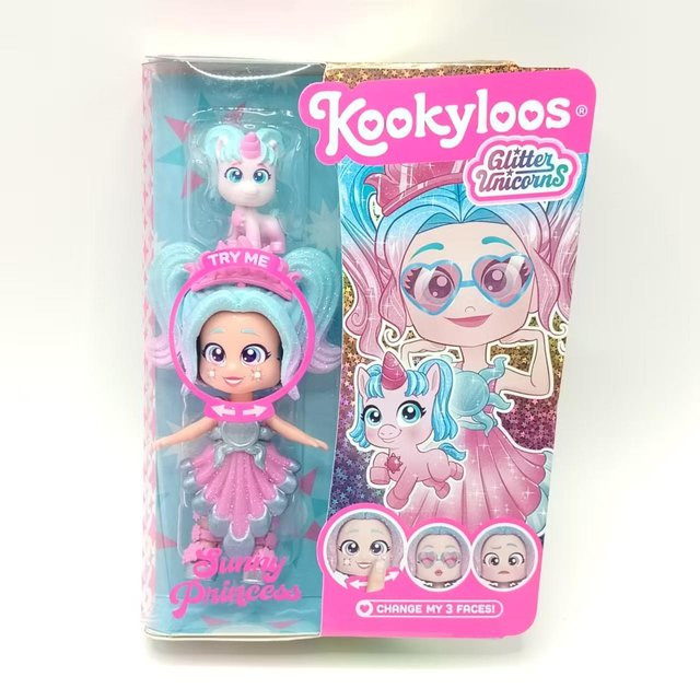 Kookyloos Prinzessinnenpuppe Glitzerpuppe, Prinzessin, Einhorn, ab 14 Jahre - Bild 1