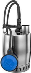 Grundfos Kellerentwässerungspumpe UNILIFT KP250-A1 aus Edelstahl in Silber, Rp 1 1/4 IG, 230 V, 10 m - Bild 1