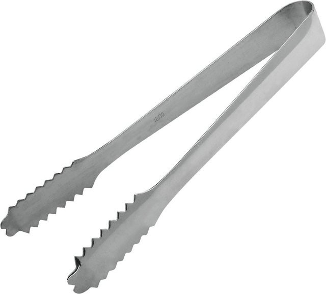 FMprofessional Eiswürfelzangen aus Edelstahl, Silber, 2 Stück - Bild 1