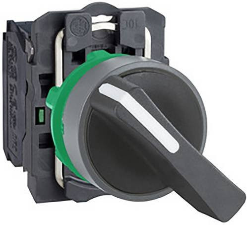 Schneider Electric XB5AJ21C0 Wahlschalter in Schwarz und Grau aus Kunststoff - Bild 1