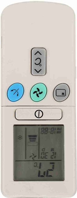 Hitachi Klimaanlagen-Fernbedienung zur Kühlung in Weiß für RAR 2A1 RAR 52P1 RAR 2SP1 RAR 3U4 RAR 2P2 von mfySpace - Bild 1