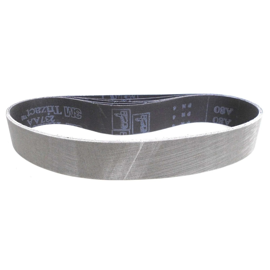3M Trizact Schleifbänder 237AA Korn A045 P400, Farbe: Grau, 5 Stück, B: 30 mm, L: 533 mm - Bild 2