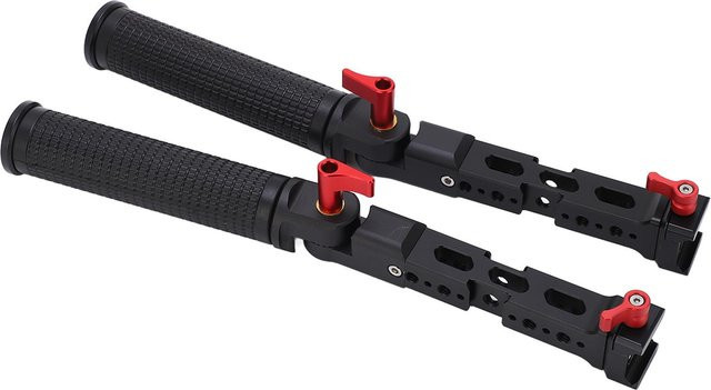 Ulanzi Doppelgriff Verlängerungsständer Handgriff für RSC2 RS2 Kamerastabilisator in Schwarz - Bild 1