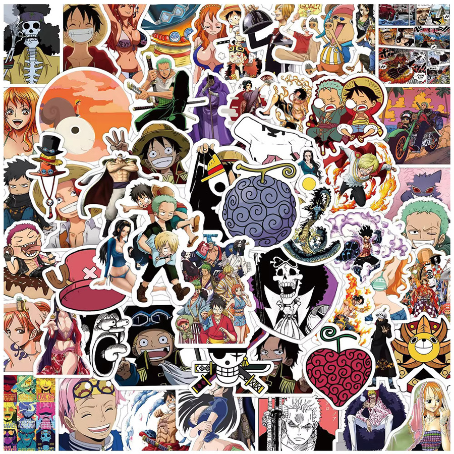 Bandai One Piece Anime Aufkleber, Bunt / Mehrfarbig, Nachfüllpack - Bild 2