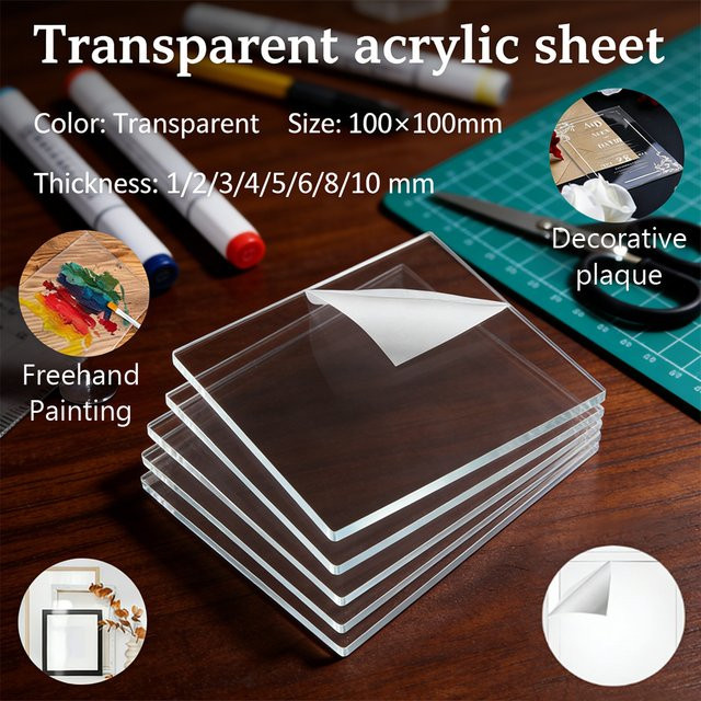 Hochwertige transparente Plexiglas-Acrylplatte für die Modellherstellung - Bild 1