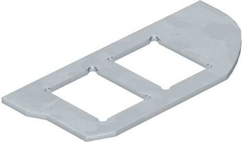 OBO Bettermann MPRM2 2C USB-Einbaumodul mit USB-C in Weiß - Bild 1