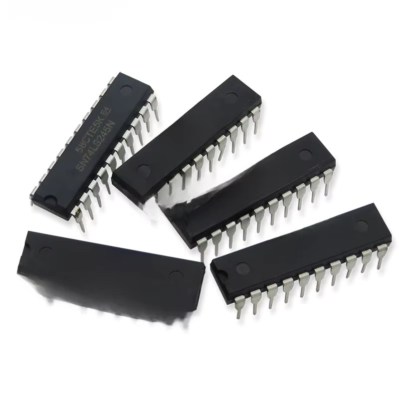 10er Set BXV Logik-ICs SN74LS245N SN74LS373N SN74LS240N SN74LS241N SN74LS244N SN74LS273N SN74LS374N in Schwarz - Bild 3