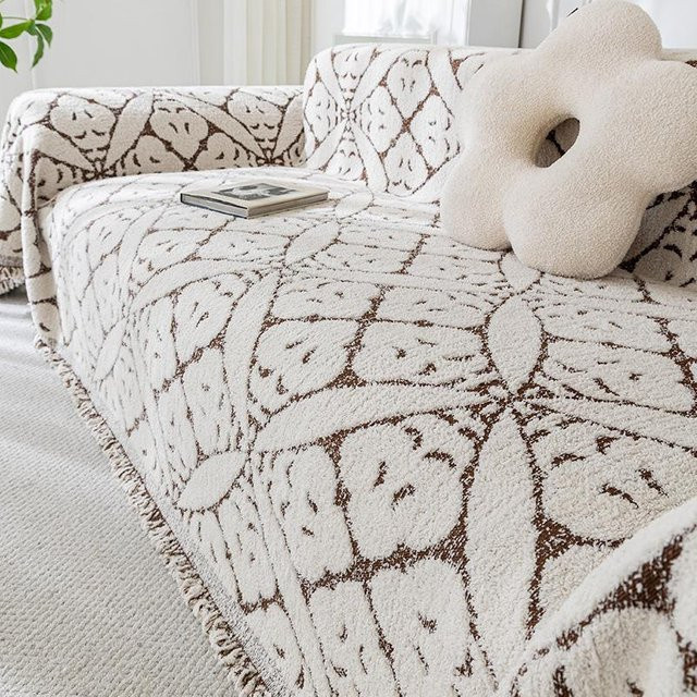 Super Six Winter-Sofadecke aus Polyester, verdickte Anti-Rutsch-Sofakissen-Decke, B/B: 180 x 130 cm - Bild 1