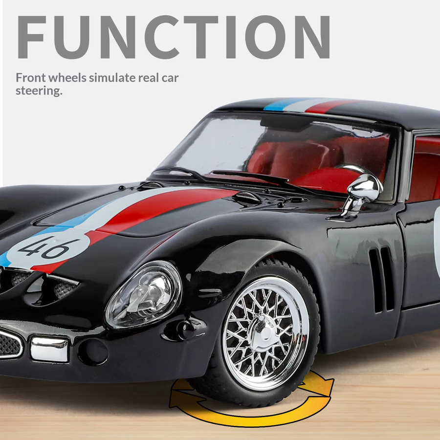 Maisto 250-GTO Automodell, 1:24, mit Licht und Sound, rot - Bild 3