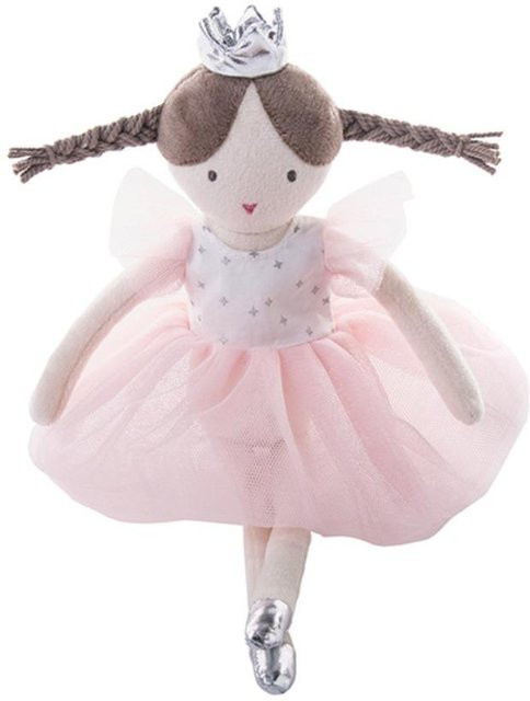 Yiran Health & Beauty Ballettmädchen Puppe Prinzessin, Plüschpuppe, Rosa, ab 3 Jahre - Bild 1
