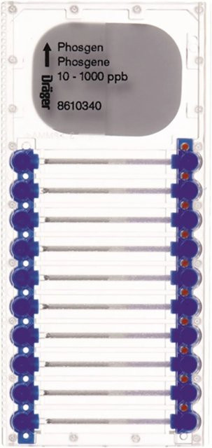 Dräger Microtubes für Phosgen 10 1000 Ppb in Transparent - Bild 1