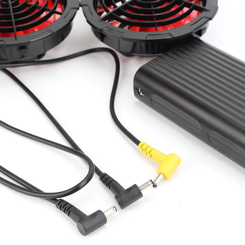 Elektrische Kühlweste mit 21V Ventilator-System und Akku-Set von DGHYXC - Bild 3