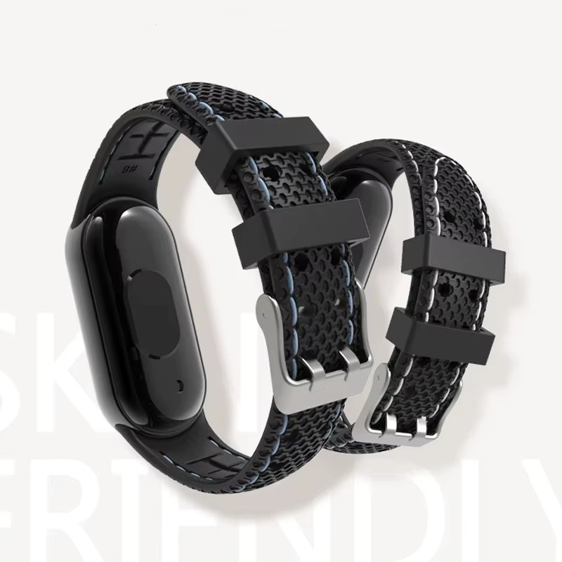 Xiaomi Uhrenarmband Silikon, Schwarz, Unisex - Bild 3