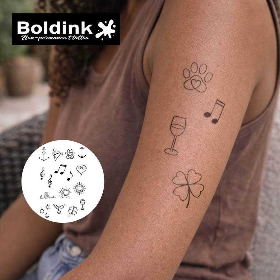 BOLDINK Fresh Mix & Match Tattoo-Aufkleber, Unisex - Bild 2