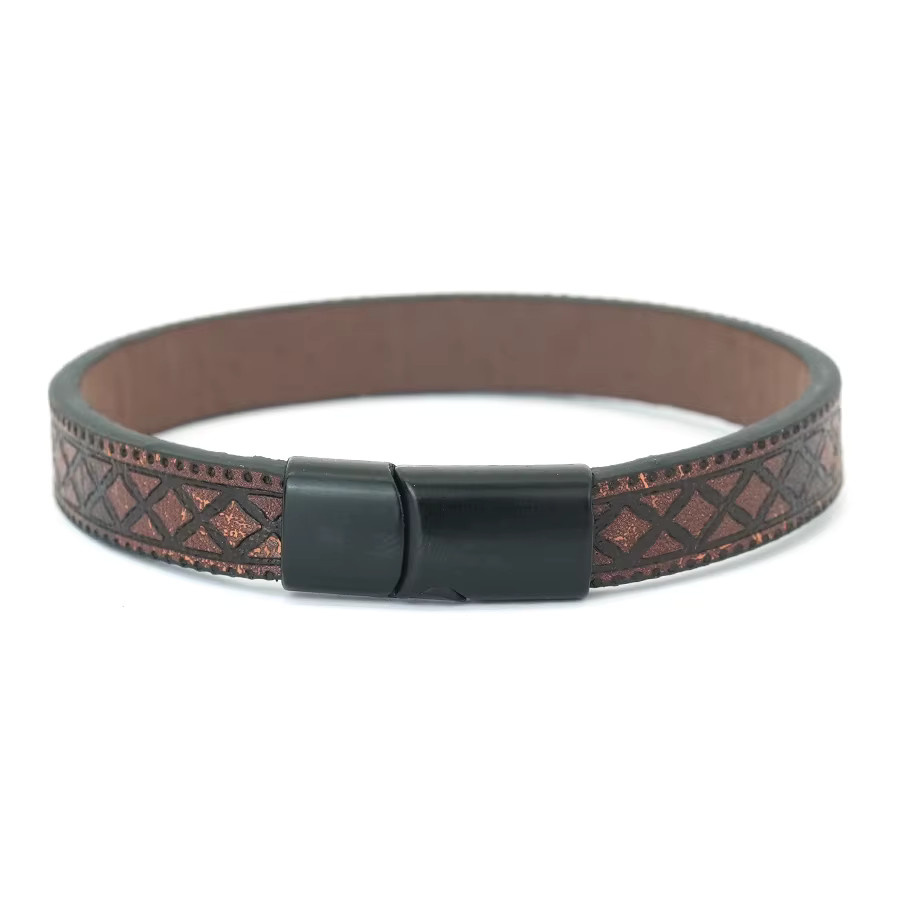 Noter Lederarmband, Punk, Herren - Bild 3