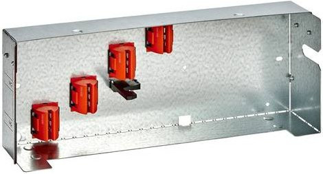 Schneider Electric PrismaSeT-P DECO Steckeinsatz fester Teil ComPacT NSX400-630 4polig in Silber, Höhe: 4 Module - Bild 1