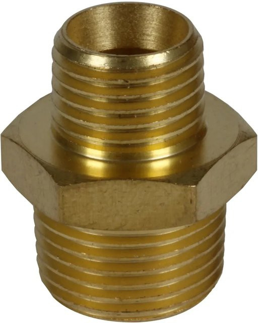 Einhell Druckluft-Reduzierung mit R 3/8 Zoll Außengewinde und R 1/4 Zoll Innengewinde in Gold - Bild 2