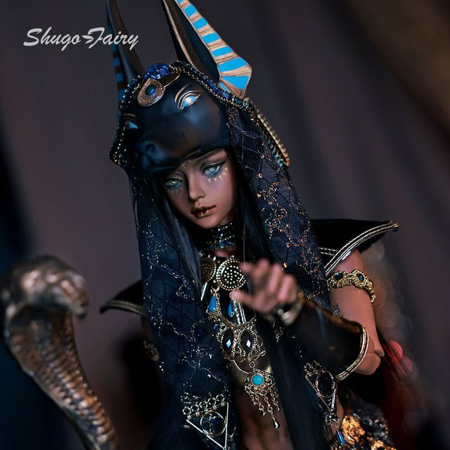 ShugaFairy Anubis, Fantasy, 1/4 Bjd Puppe, Schwarz - Bild 1