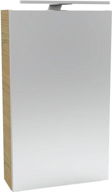 Fackelmann Spiegelschrank SBC Sandeiche mit Softclose Türen, Breite: 40 cm, Höhe: 68 cm - Bild 1