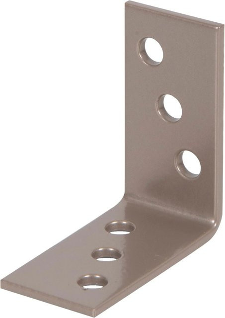 GAH Alberts Duravis Winkelverbinder Perlbeige Duplexbeschichtet B/H/T: 40 x 40 x 20 mm - Bild 1