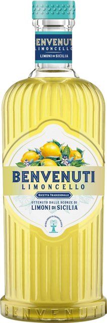 Benvenuti Limoncello Likör, Italien, 28% vol, 0,7 l - Bild 1