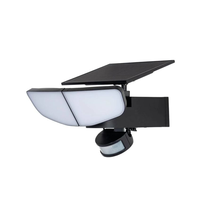 Lindby LED Solarleuchte Naelin Wandleuchte in Schwarz mit Bewegungsmelder und Dimmfunktion für Außenbereich und Garten - Bild 2
