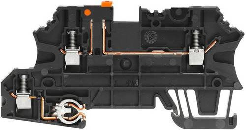 Weidmüller Messtrennklemme 2492380000 4mm Schraubanschluss Schwarz 50 Stück - Bild 1