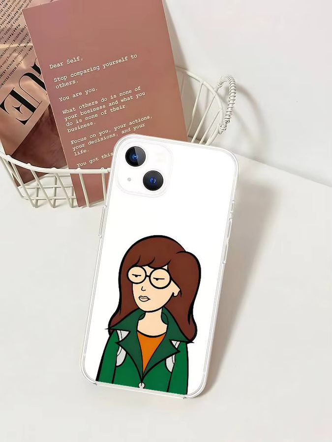 D-DARIA M-MORGENDORFFER Luxuriöse Handyhülle in Transparent für iPhone 11 bis iPhone 17 Pro Max Modelle mit weichem Stoßstangen-Schutz - Bild 6