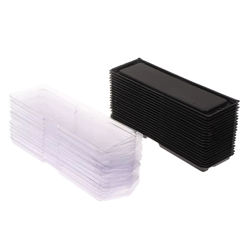 10er Set Kunststoff-Schutzboxen für DDR DDR2 DDR3 DDR4 Speicher Module, transparent - Bild 3