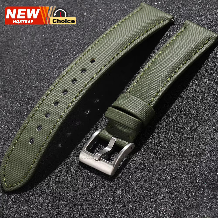 HQstrap Smartwatch-Armband, Canvas Nylon, Textil/NATO, Unisex - Bild 2
