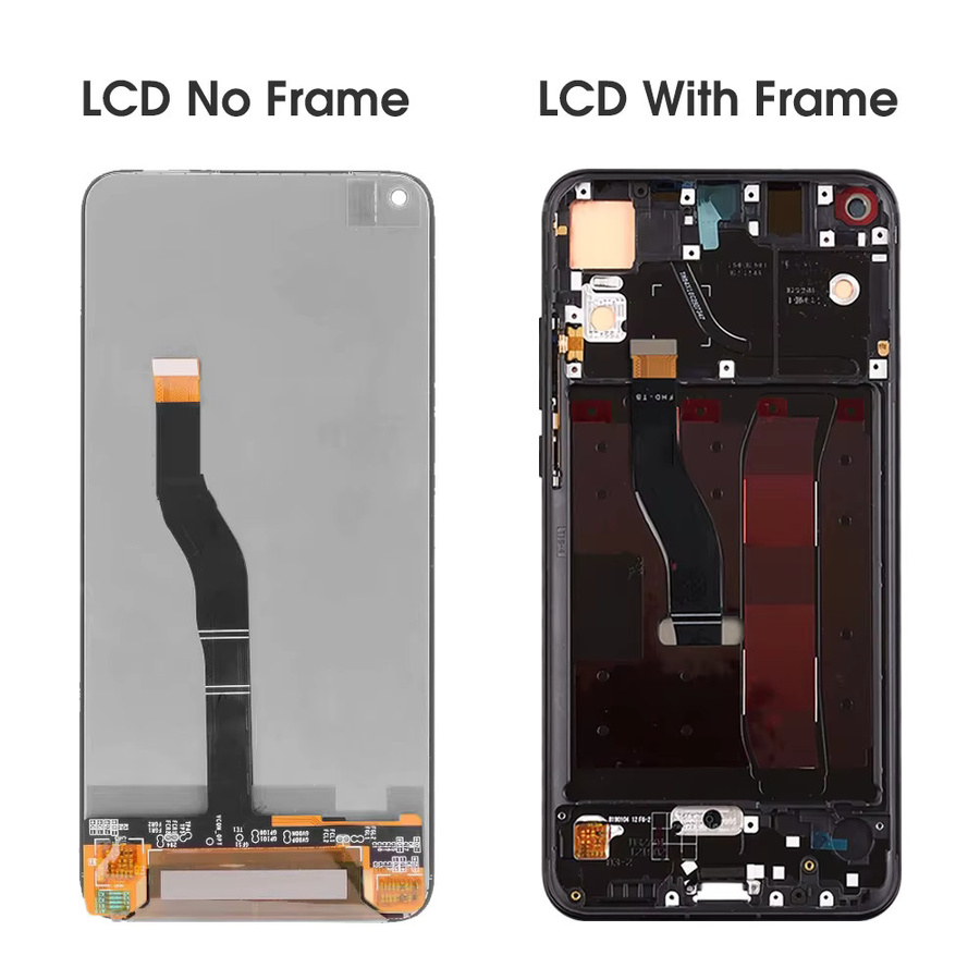 Huawei Honor View 20 LCD Display Touchscreen in Schwarz für V20 Modelle PCT-AL10 PCT-TL10 PCT-L29 mit 6.4 Zoll - Bild 3