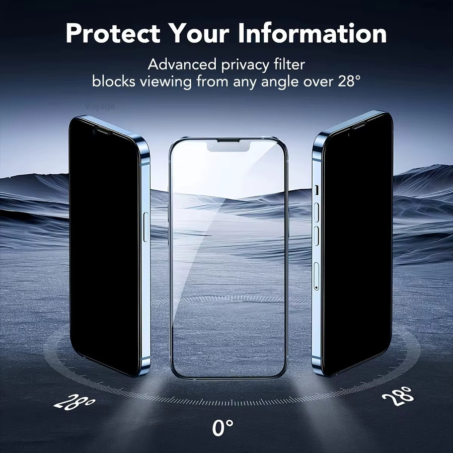 Anti-Spy Displayschutzfolie aus gehärtetem Glas für Samsung Galaxy A57 A56 A36 A35 A26 A24 A17 A16 A15 A14 A13 A12 in Transparent - Bild 4