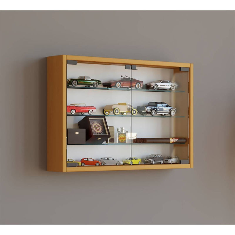 VCM Wandvitrine Mandosa M in Buche mit ESG-Sicherheitsglas, B/H/T: 60 x 40 x 10 cm - Bild 4