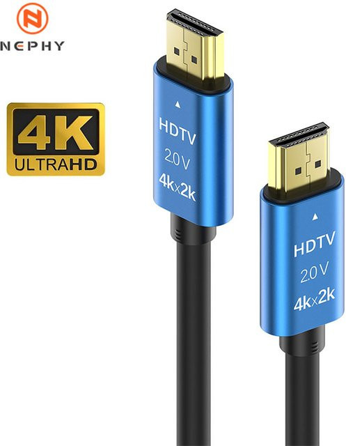 HDMI 2.0 Kabel für 4K/60Hz mit Audio-Unterstützung, kompatibel mit Xiaomi Mi Box und PS4, Länge: 5 m und 20 m verfügbar - Bild 1