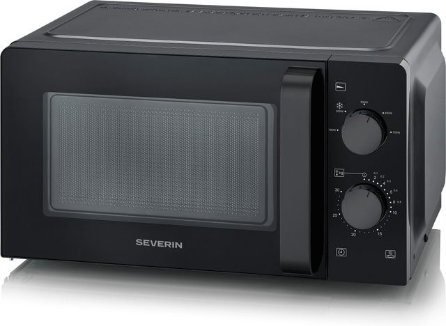 Severin Solo Inverter Mikrowelle Schwarz/Edelstahl - Bild 1