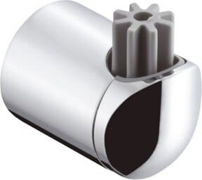 Hansgrohe Wandstütze mit Abdeckung für Brausestange Unica S, Chrom - Bild 1