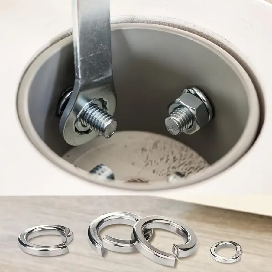 MIVM 460 Stück Edelstahl-Federscheiben und flache Unterlegscheiben Set in den Größen M2 bis M12 - Bild 3