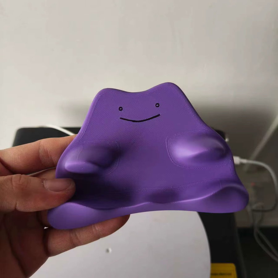 Bandai Pokémon Ditto-Puppe, Handyhalter, lila, Kunststoff - Bild 2