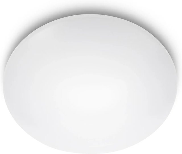 Philips LED-Deckenleuchte Suede in Weiß mit 4000 K neutralweißem Licht - Bild 1