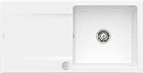 Villeroy & Boch Spüle Siluet Keramik in Snow White, Aufsatzspüle, Breite: 60 cm - Bild 1