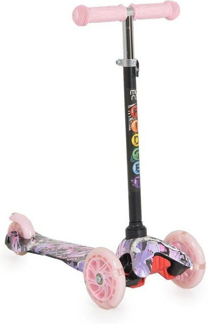 Moni Scooter Fidget 3 Räder höhenverstellbar rosa ab 3 Jahren - Bild 1