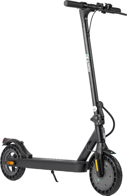 LEAWIN E5PRO City Elektroroller mit 10 Zoll Reifen, 36V 10.4Ah Akku und APP-Steuerung in Schwarz - Bild 1